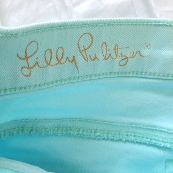 Lilly Pulitzer South Ocean jeans size 2 - Picture 10 of 16